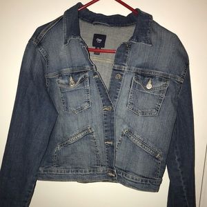 Gap cropped jean jacket✨✨